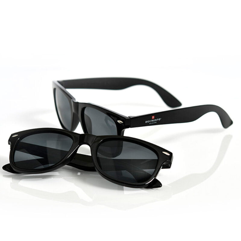 Decrusto - Sorte solbriller med logo