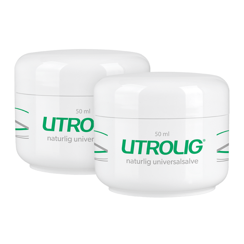2 stk Utrolig Naturlig Universalsalve 50 ml