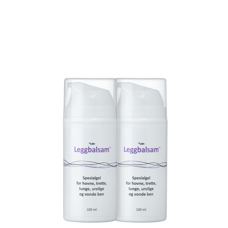 2 stk Leggbalsam 100 ml