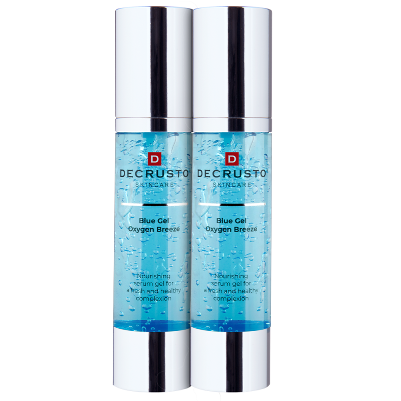 2 stk Decrusto - Blue Gel Oxygen Breeze Serum